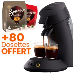 Cafetière Senseo - Pour Dosettes + 80 Dosettes OFFERTE